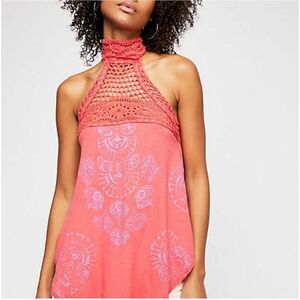 NWOT Free People Printed Mandolin Tank Size S